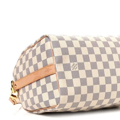Louis Vuitton Damier Azur Speedy Bandouliere 25 8 of 9
