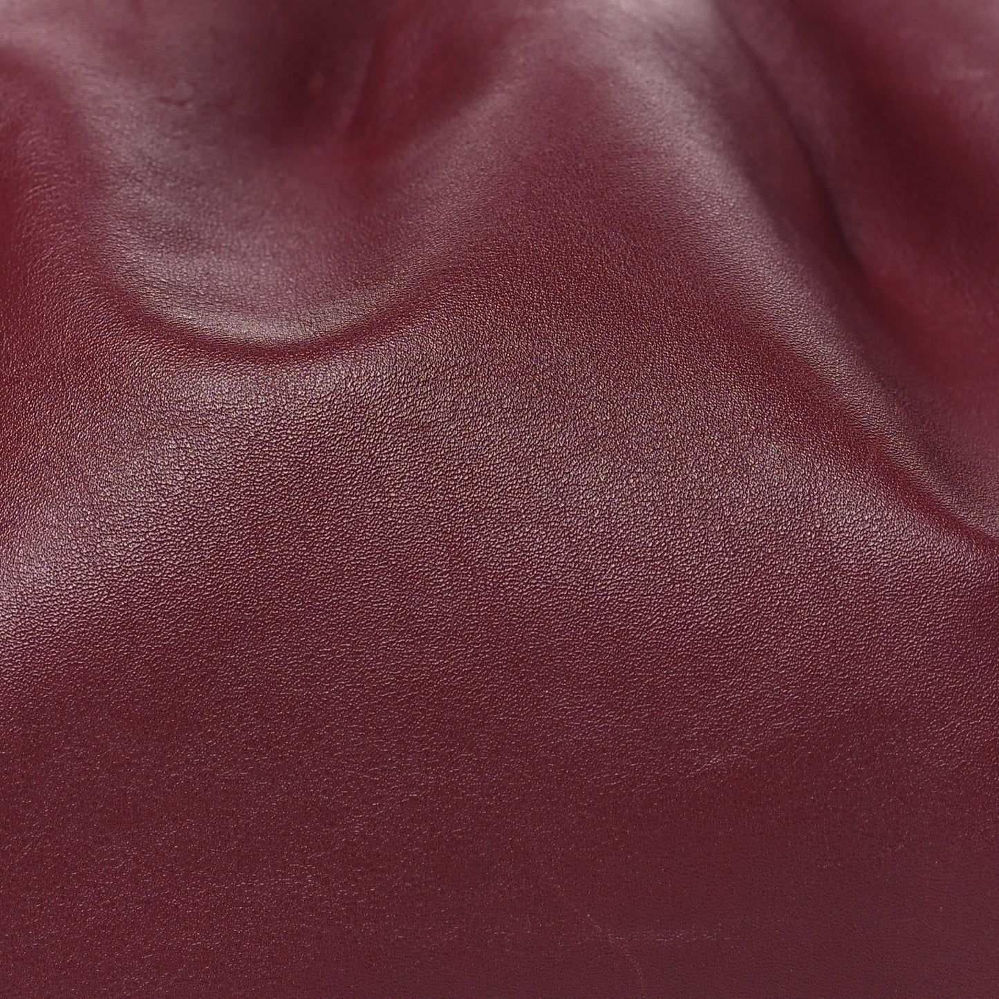 Smooth Butter Calf The Pouch Oversized Clutch Bordeaux