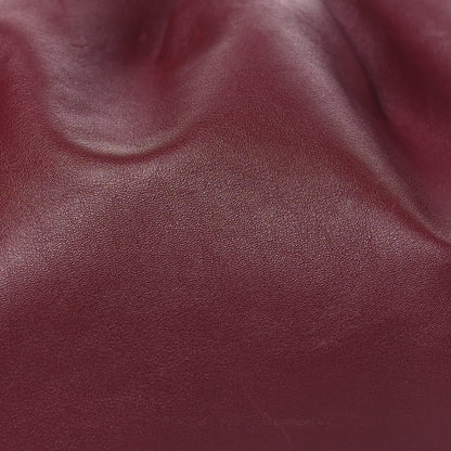 Bottega Veneta Smooth Butter Calf The Pouch Oversized Clutch Bordeaux 8 of 10