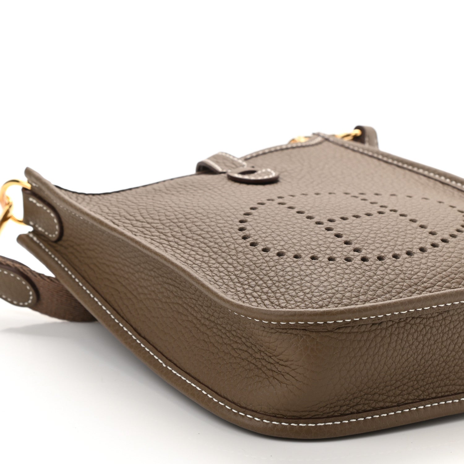 Hermes Taurillon Clemence Evelyne TPM Etoupe 9 of 11