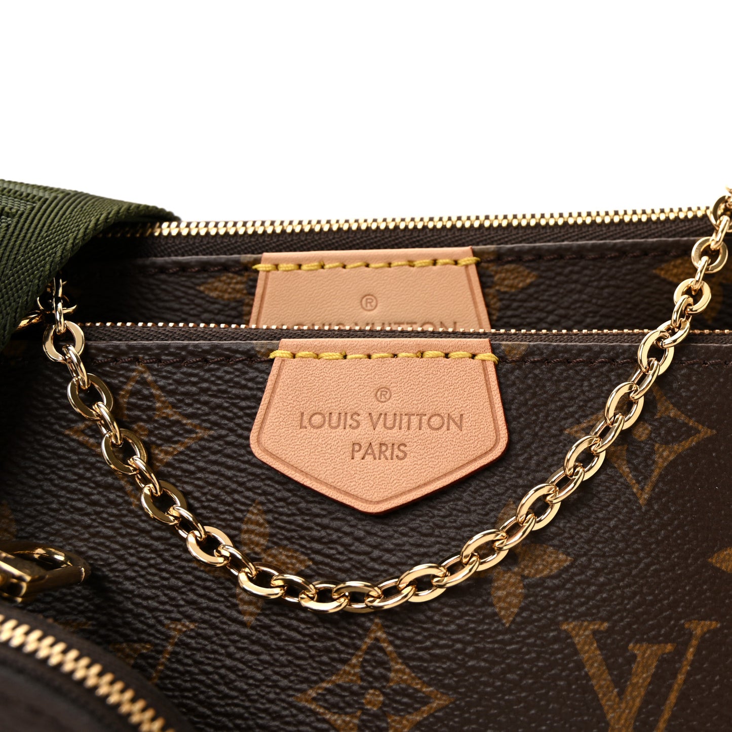 Monogram Multi Pochette Accessories Kaki