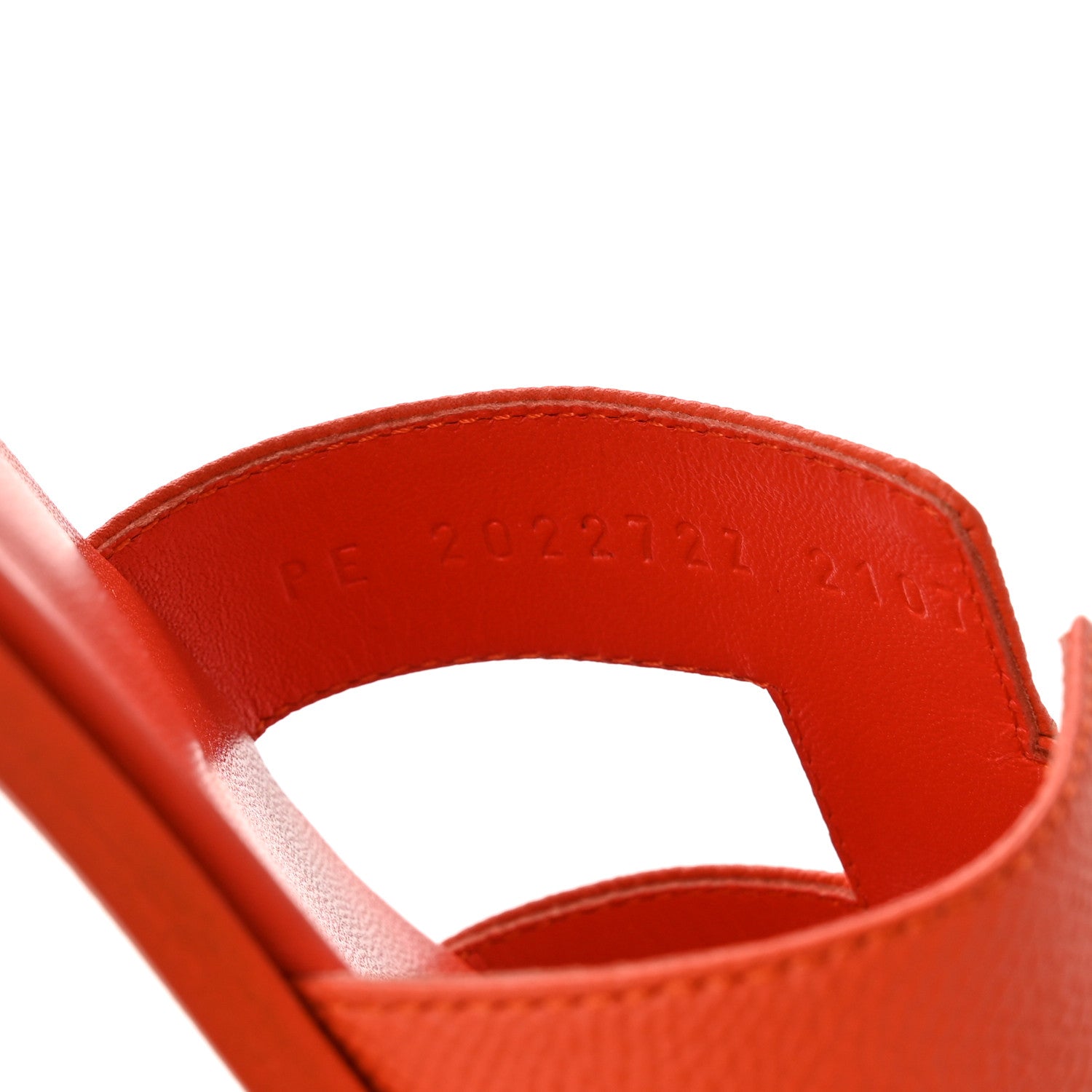 Hermes Epsom Oran Sandals 39 Orange Poppy 8 of 10