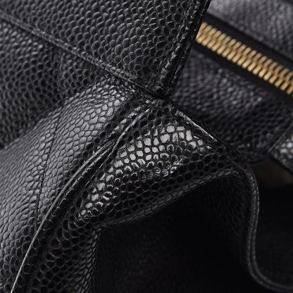 Chanel Caviar Quilted CC Tote Black 11 of 15