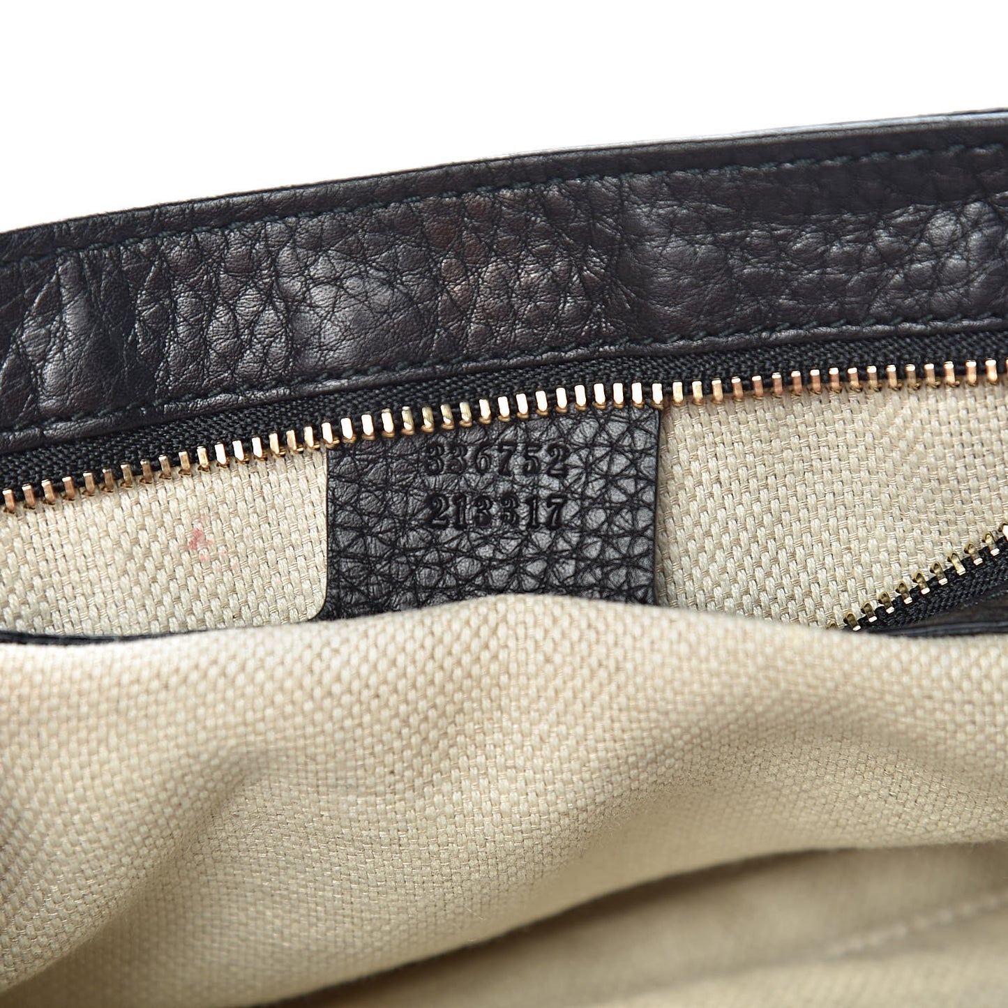 Pebbled Calfskin Medium Soho Flap Crossbody Black