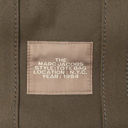Marc Jacobs Cotton Canvas Mini The Traveler Tote Bag Slate Green 7 of 10