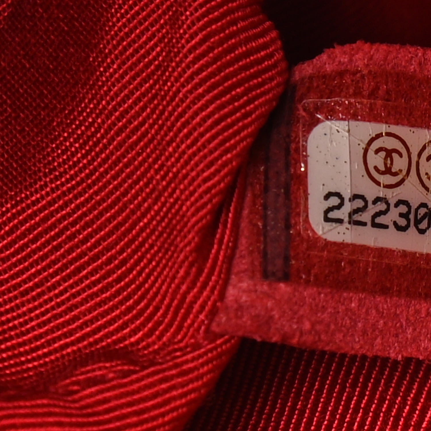 Chanel Calfskin Jumbo Tramezzo Flap Red 7 of 10