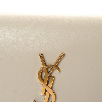 Saint Laurent Calfskin Medium Monogram Sunset  Crema Soft 7 of 9