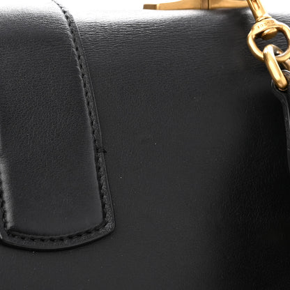 Gucci Calfskin Bamboo Web Large Dionysus Top Handle Bag Black Bright Evergreen Hibiscus Red 15 of 17