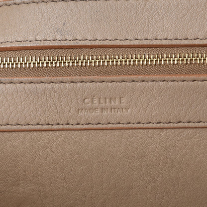 Celine Soft Grained Calfskin Medium Horizontal Cabas Phantom Light Khaki 8 of 23