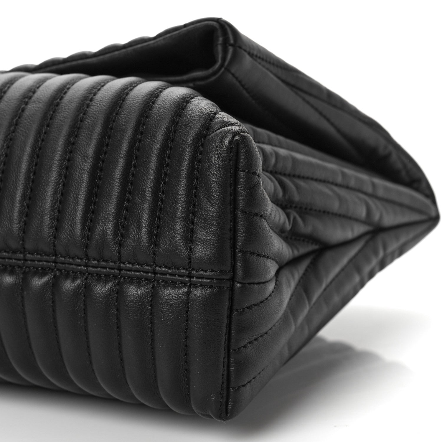 Tom Ford Calfskin Quilted Natalia Clutch Black 5 of 8