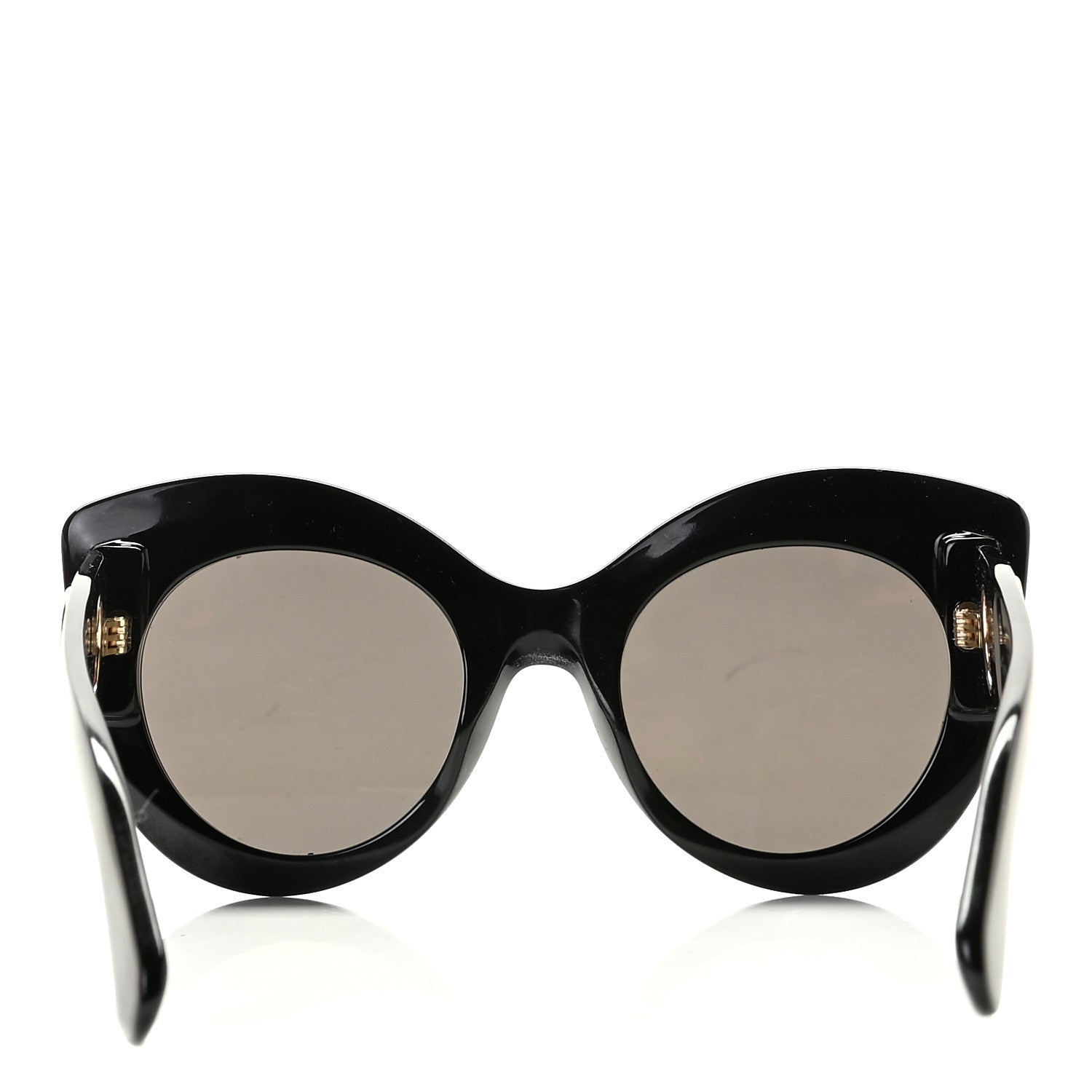 Fendi Acetate F is Fendi Oversized Butterfly Sunglasses FF 0306/S Black 4 of 8
