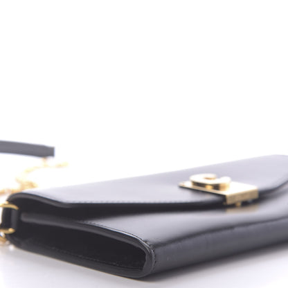 Celine Calfskin C Wallet On Chain Bag Black 6 of 10