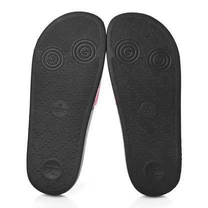 Gucci GG Supreme Monogram Blooms Slide Sandals 38 Beige Multicolor 6 of 7