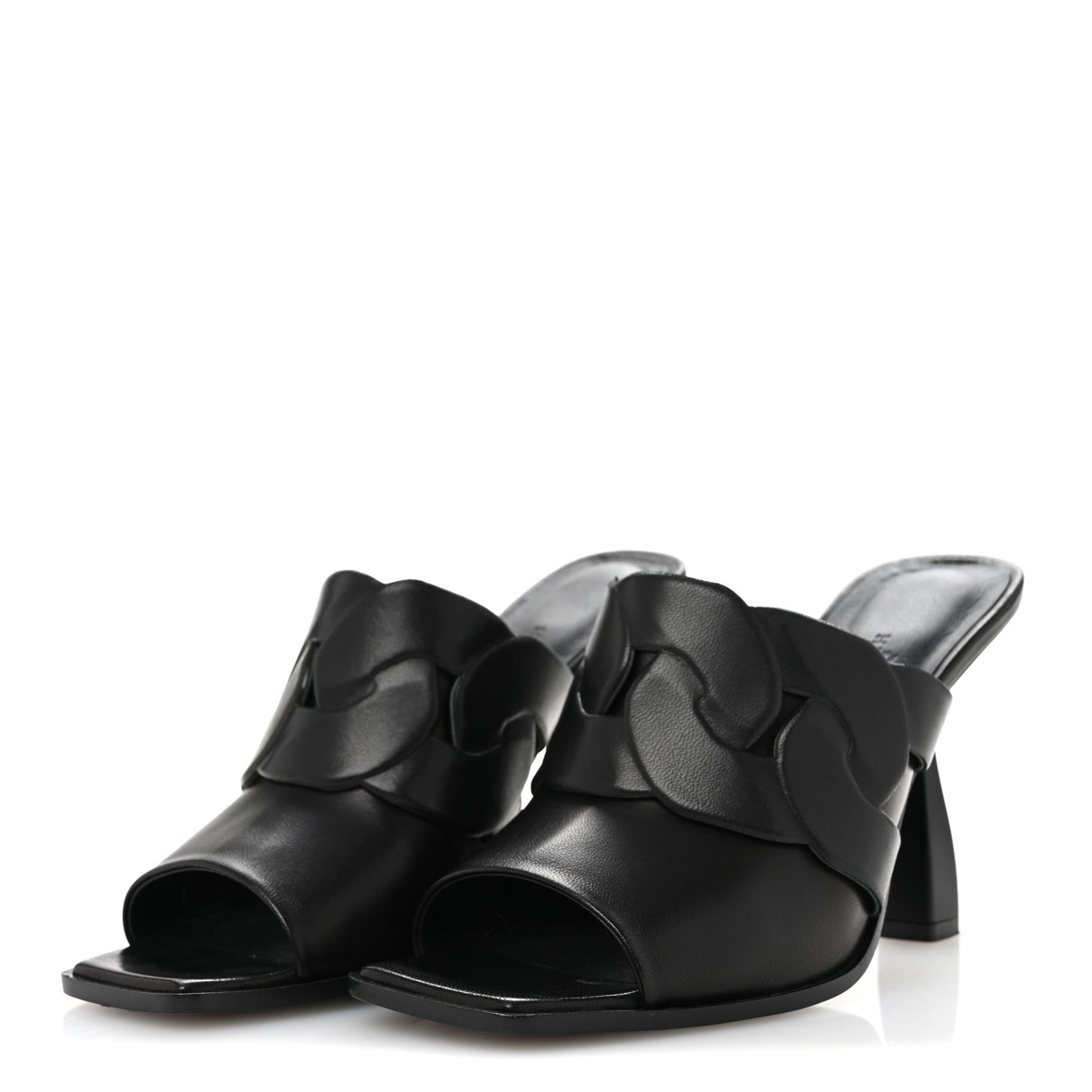 Nappa Hanna 95 Sandal 38 Black