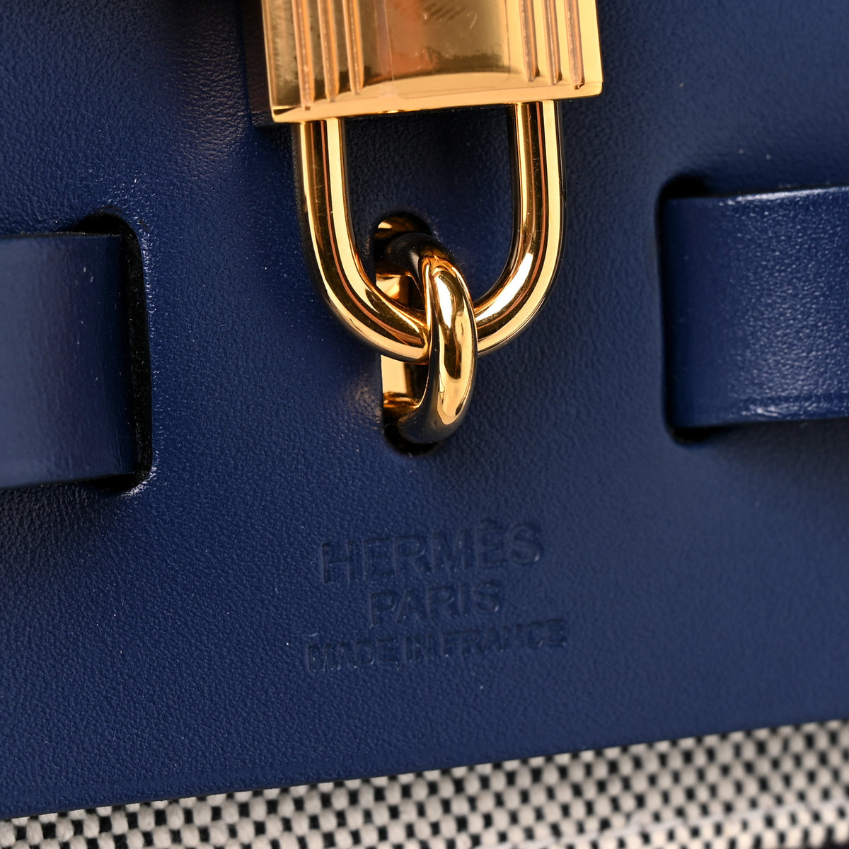 Toile H Berline Vache Hunter Herbag Zip PM 31 Cassis Ecru Black Bleu Saphir