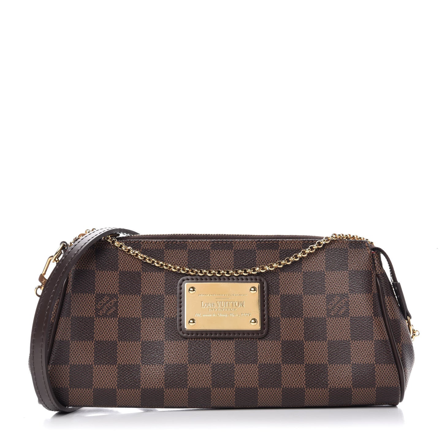 Damier Ebene Eva Clutch