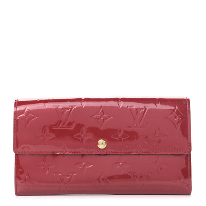 Louis Vuitton Vernis Sarah Wallet Pomme D'Amour 1 of 4