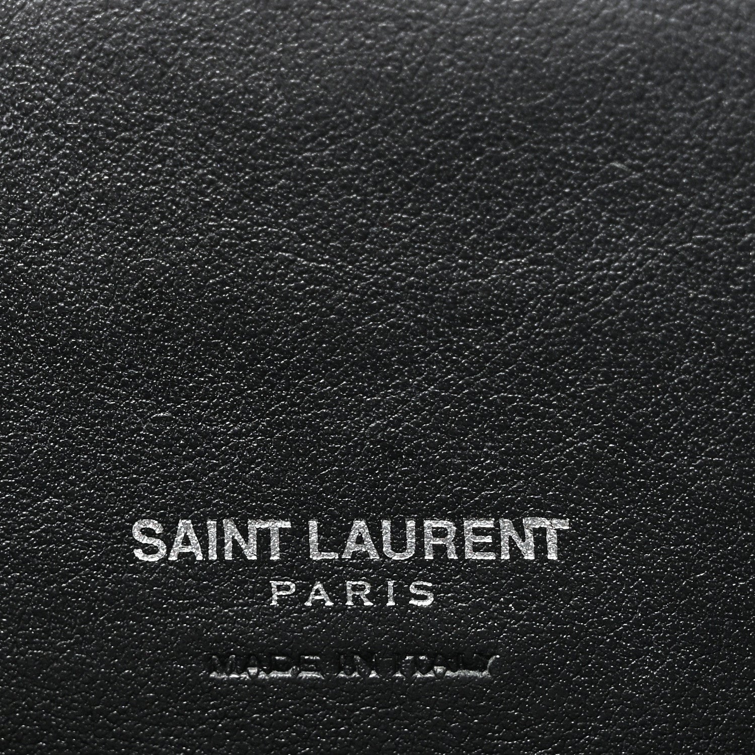 Saint Laurent Calfskin Crocodile Embossed Baby Sac De Jour Black 6 of 9