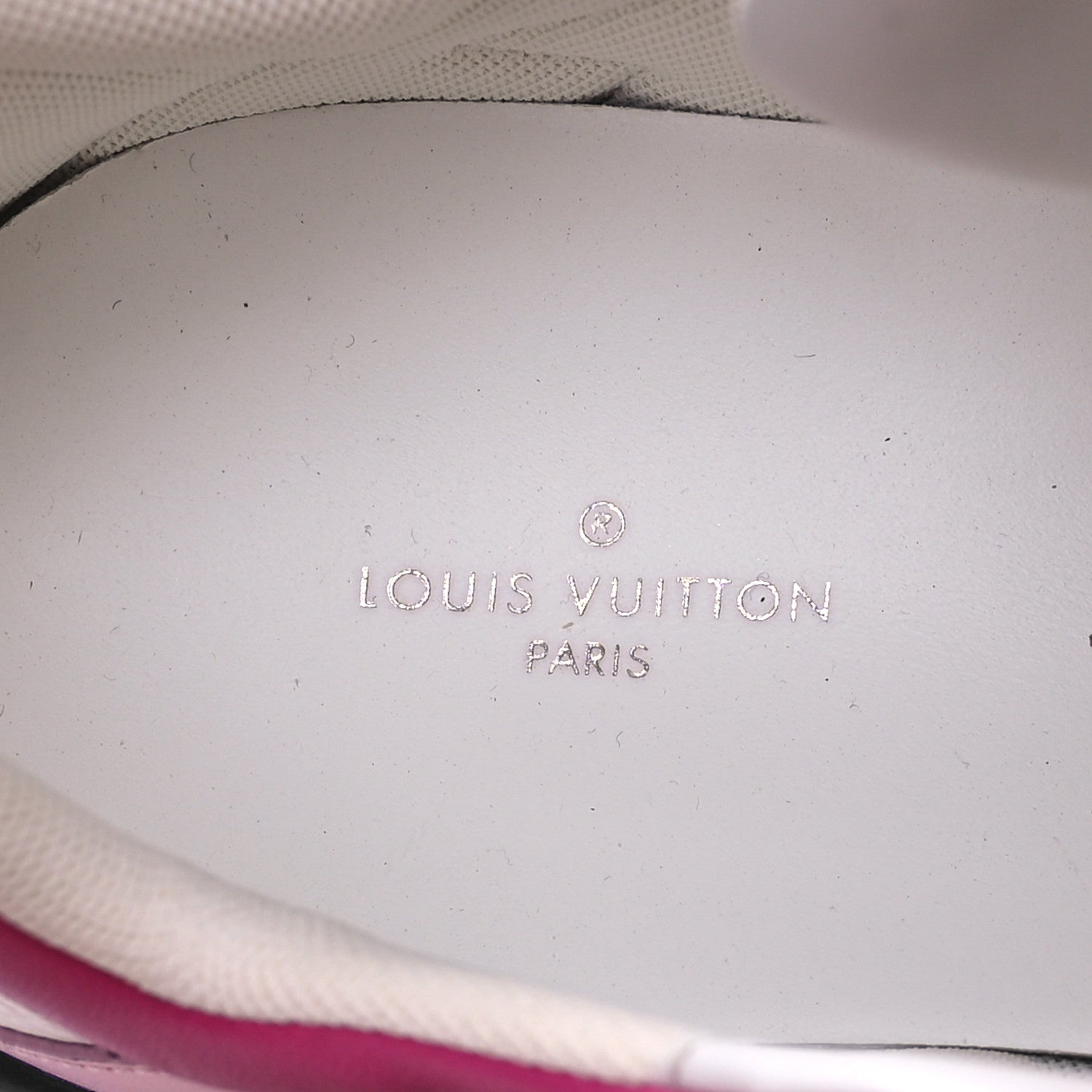 Louis Vuitton Calfskin Technical Nylon LV Archlight Sneakers 40 White Pink Blue 8 of 8