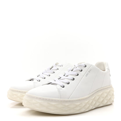 Jimmy Choo Nappa Diamond Light Platform Sneakers 41 White 4 of 8