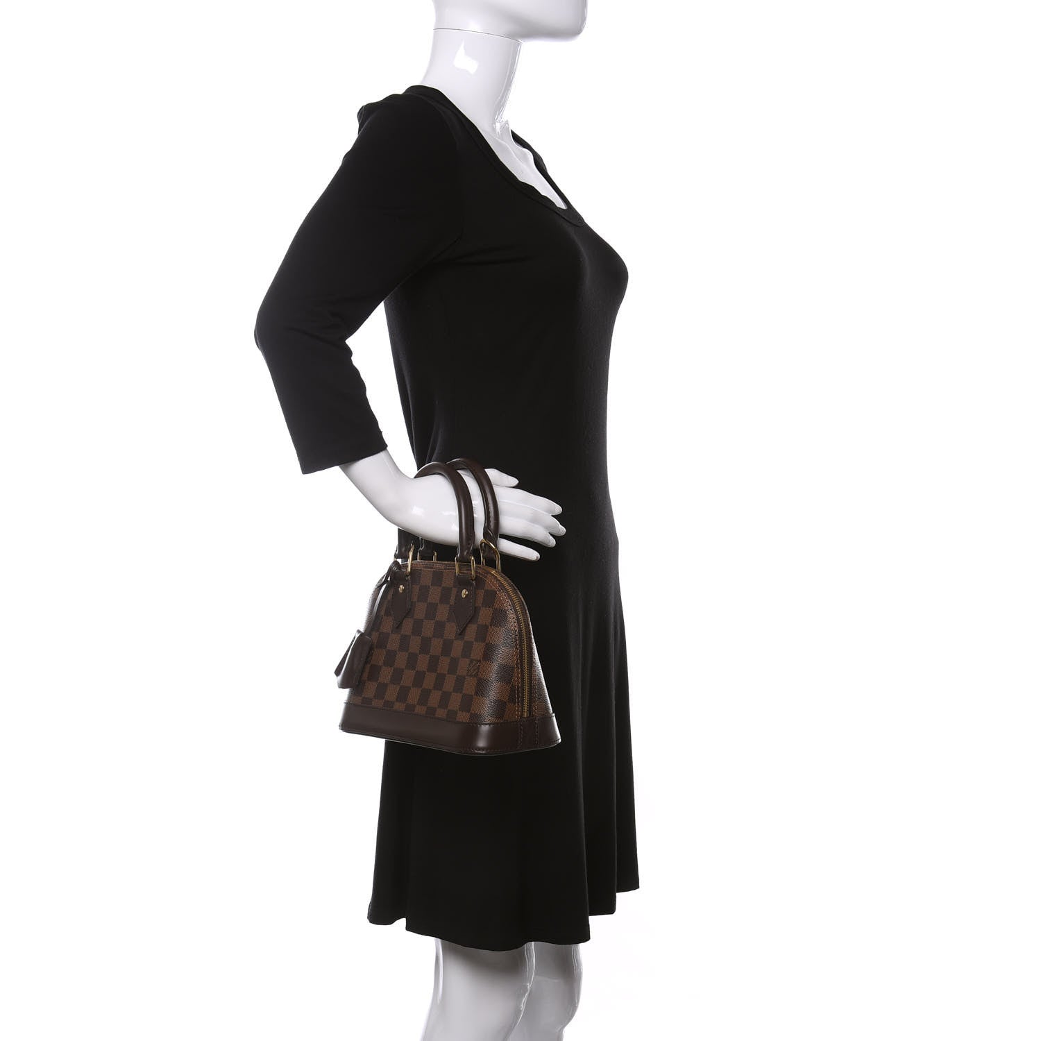 Louis Vuitton Damier Ebene Alma BB 2 of 14