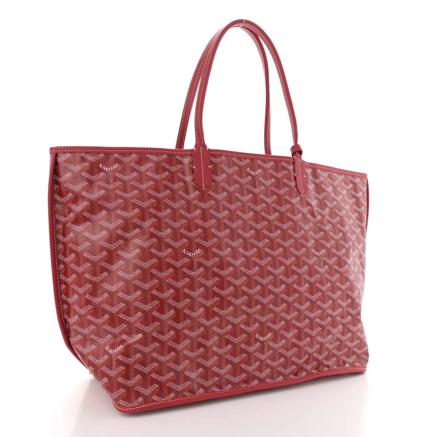 Goyardine Reversible Anjou PM Red