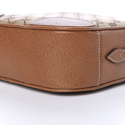 Gucci Monogram Mini Bree Messenger Bag Beige Tabacco 9 of 9