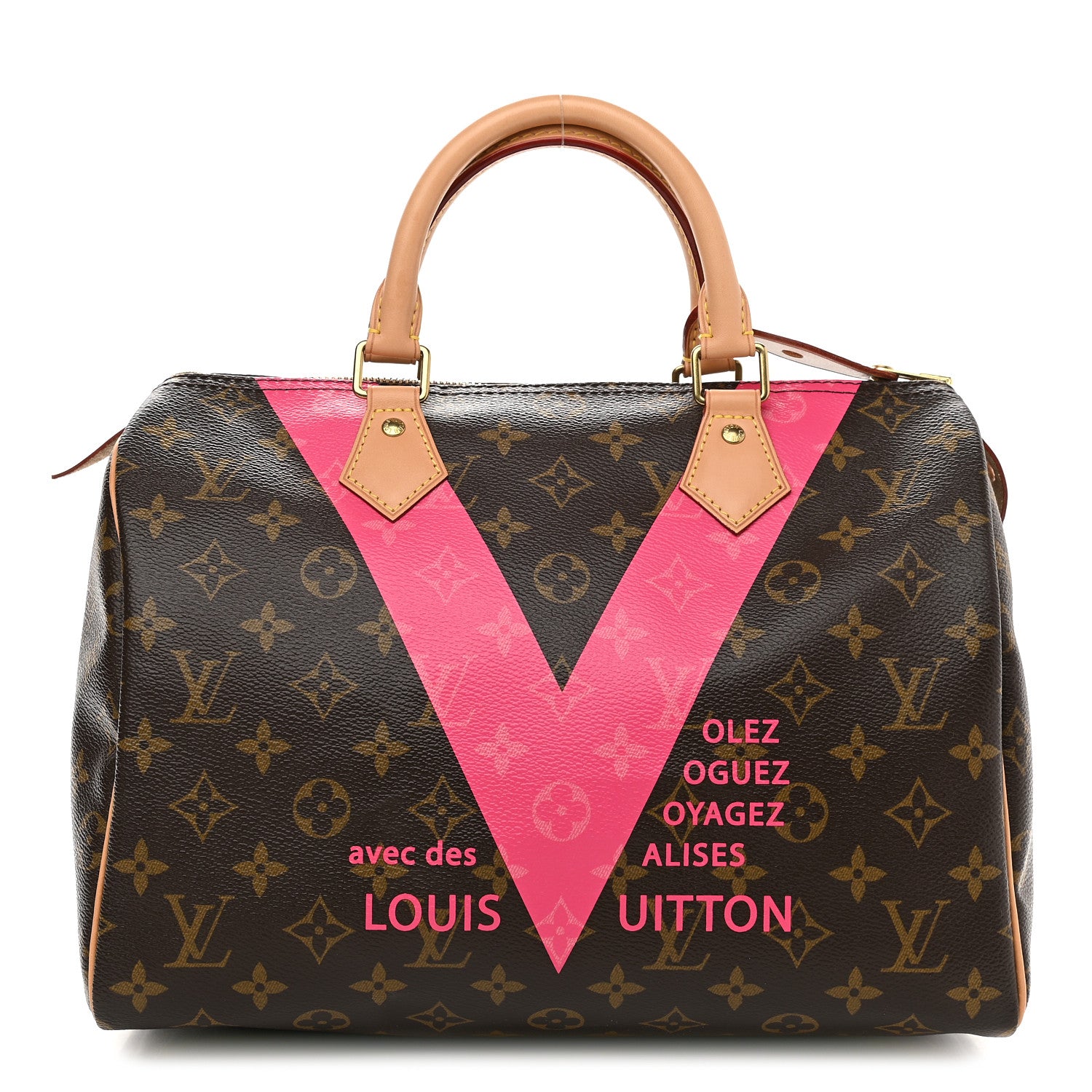 Louis Vuitton Monogram Speedy 30 V Grenade 1 of 10