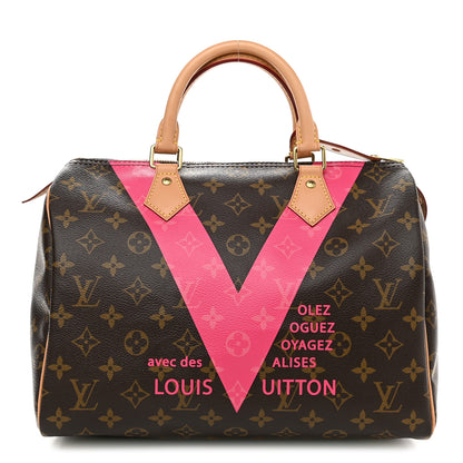 Louis Vuitton Monogram Speedy 30 V Grenade 1 of 10