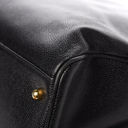Chanel Caviar XL Weekender Bag Black 15 of 16