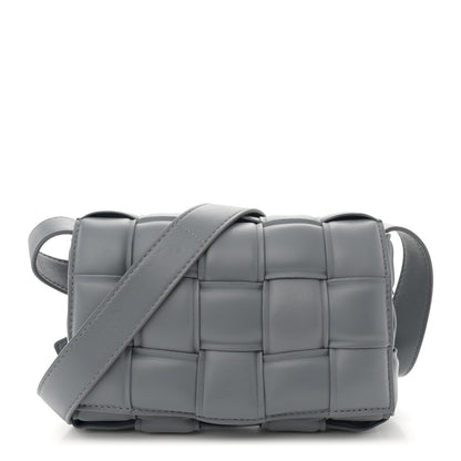 Bottega Veneta Nappa Maxi Intreccio Small Padded Cassette Crossbody Thunder 1 of 10