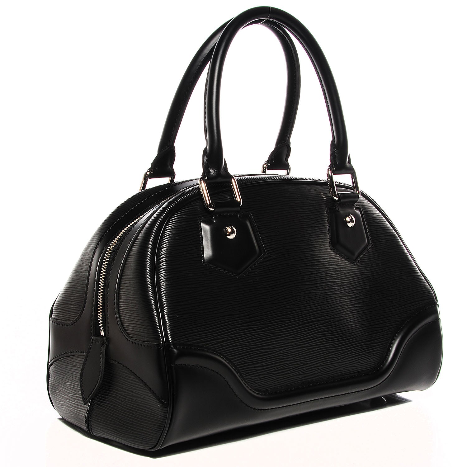 Louis Vuitton Epi Bowling Montaigne PM Black 3 of 7