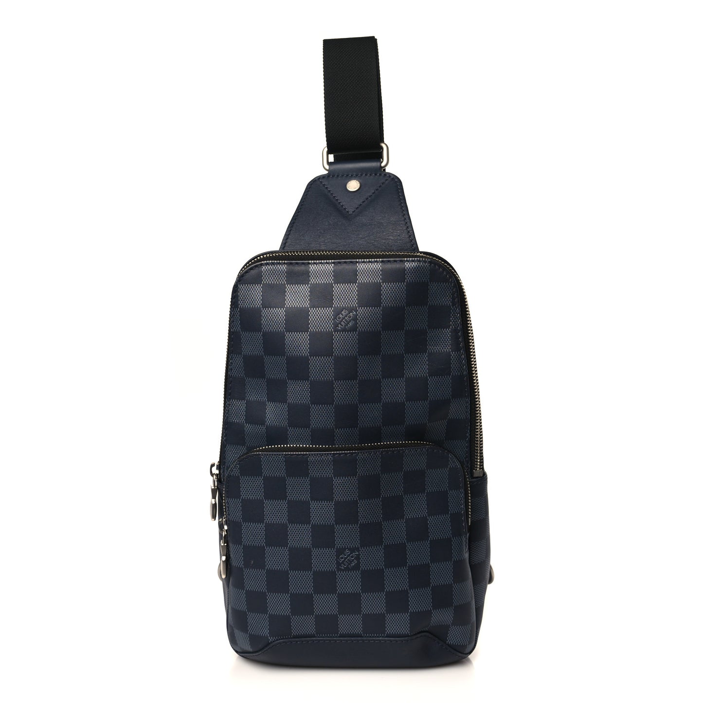 Damier Infini Avenue Sling Bag Astral Silver