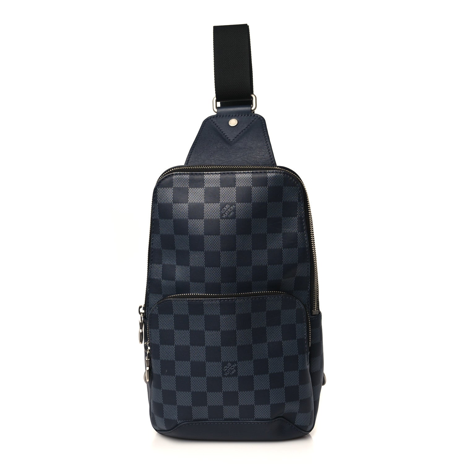 Louis Vuitton Damier Infini Avenue Sling Bag Astral Silver 1 of 8