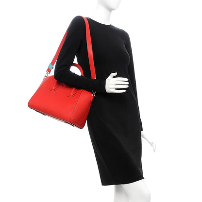Givenchy Sugar Goatskin Small Antigona Red 2 of 7