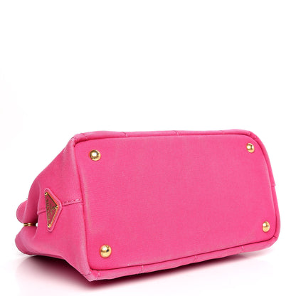 Prada Canapa Small Logo Tote Fuxia 5 of 15