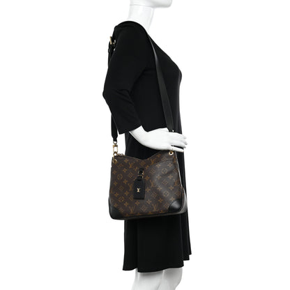 Louis Vuitton Monogram Odeon PM Black 2 of 13