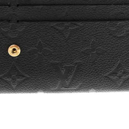 Louis Vuitton Empreinte Emilie Wallet Black Dune 12 of 12