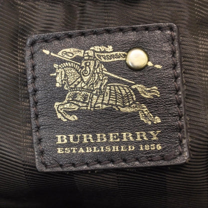 Burberry Leather Quilted Satchel Dark Brown 10 of 13