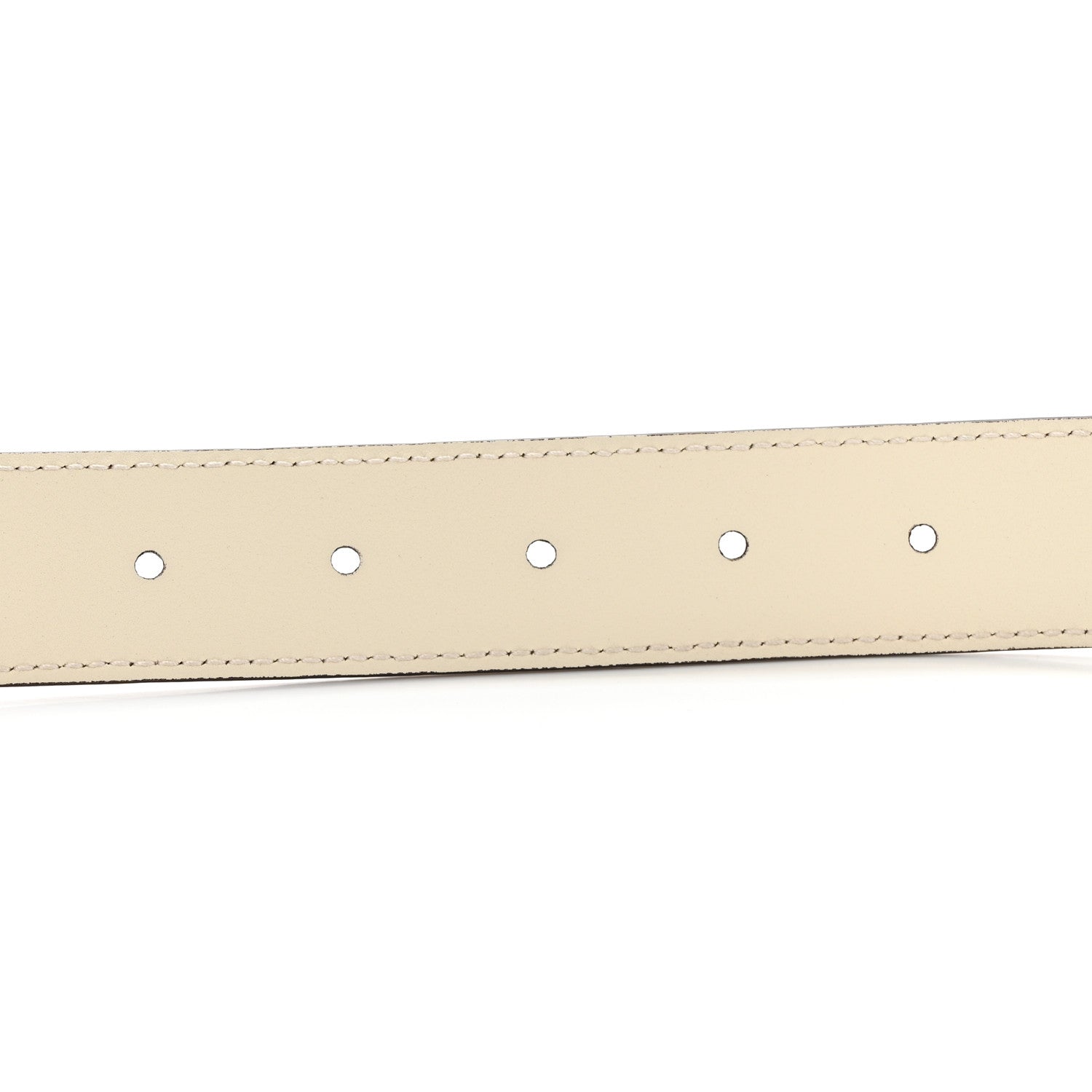Gucci Calfskin Dionysus 30mm Belt 100/40 Mystic White 4 of 6