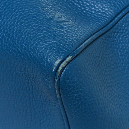 Louis Vuitton Taurillon Keepall Bandouliere 45 Bleu Canard 11 of 21
