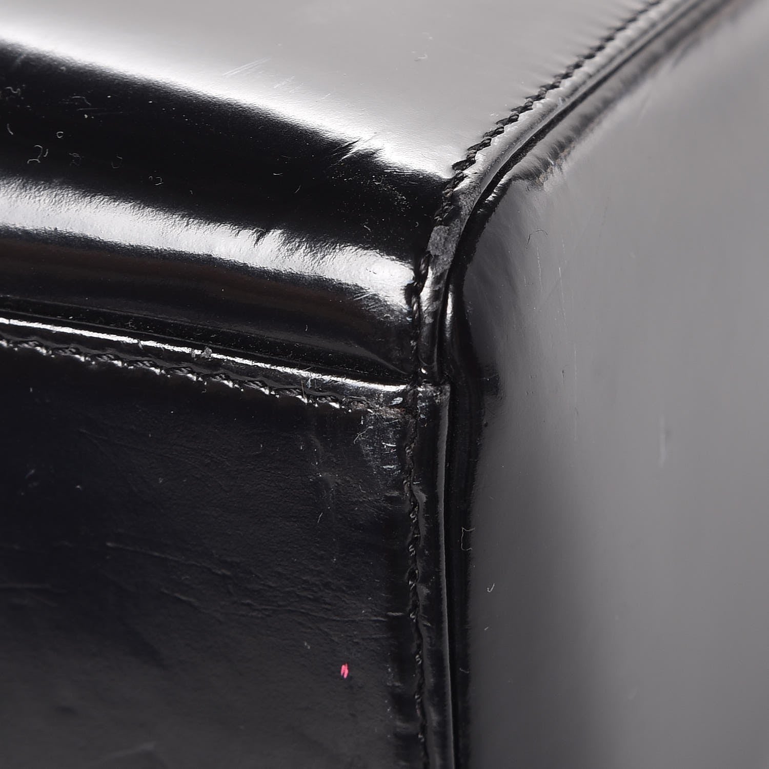 Christian Dior Glazed Calfskin Large Lady Dior Black 12 of 15