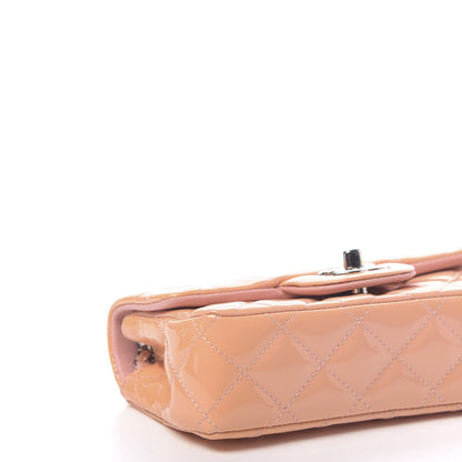 Chanel Patent Calfskin Quilted Extra Mini Flap Pink 8 of 13