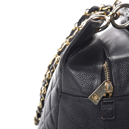 Chanel Caviar Quilted Grand Timeless Tote GTT Black 21 of 22