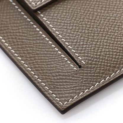 Hermes Epsom Kelly Pocket Compact Wallet Etoupe 7 of 9