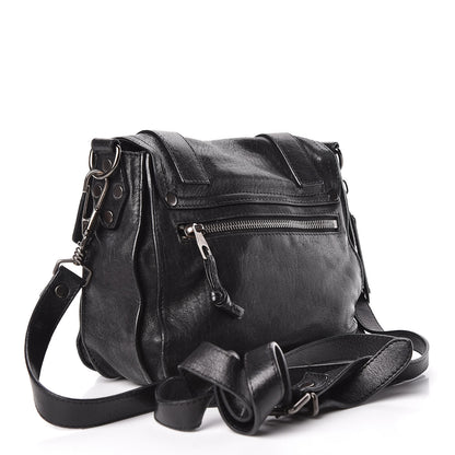 Proenza Schouler Lambskin PS1 Mini Pouch Messenger Black 3 of 27