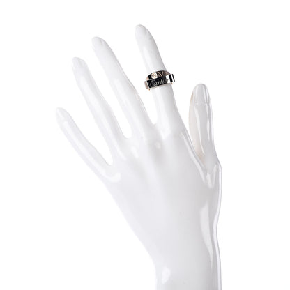 Cartier 18K White Pink Gold 5.5mm Astro LOVE Ring 49 4.75 2 of 4
