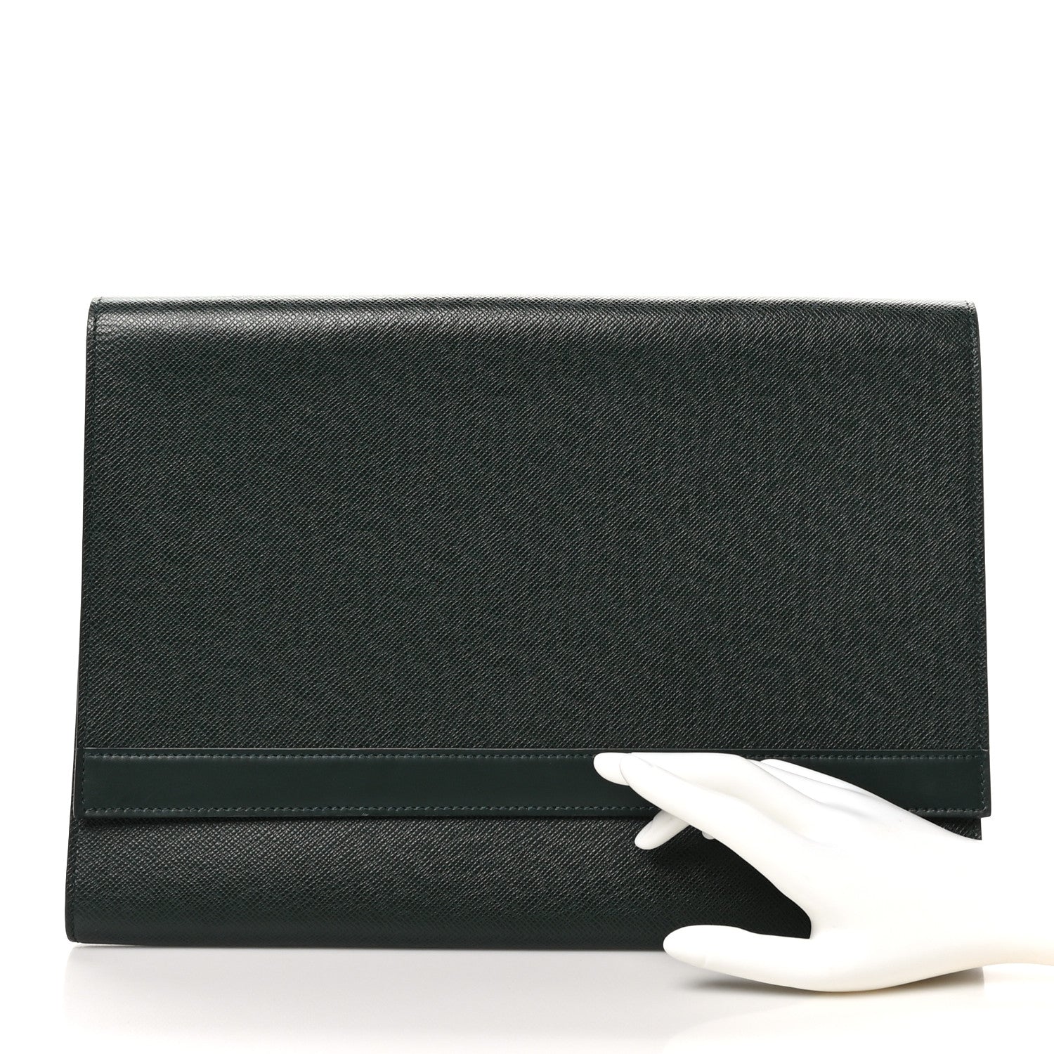 Louis Vuitton Taiga Pochette Volga Portfolio Epicea Epicea 2 of 8