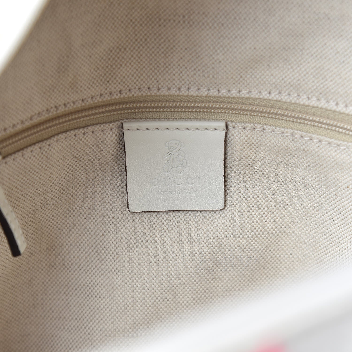 Gucci GG Supreme Monogram Stars Childrens Backpack White 7 of 12
