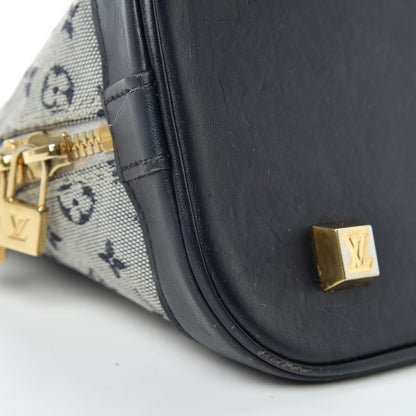 Louis Vuitton Mini Monogram Alma Long Blue 18 of 24